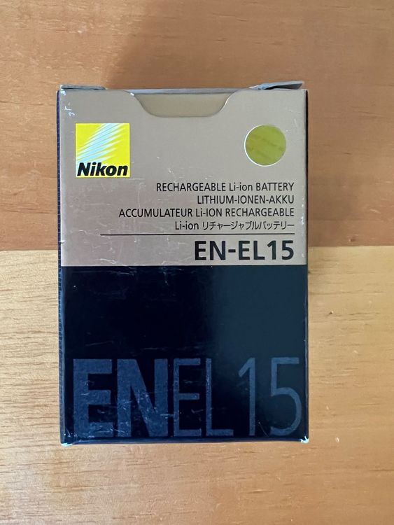 Nikon EN-EL 15 neu | Kaufen auf Ricardo