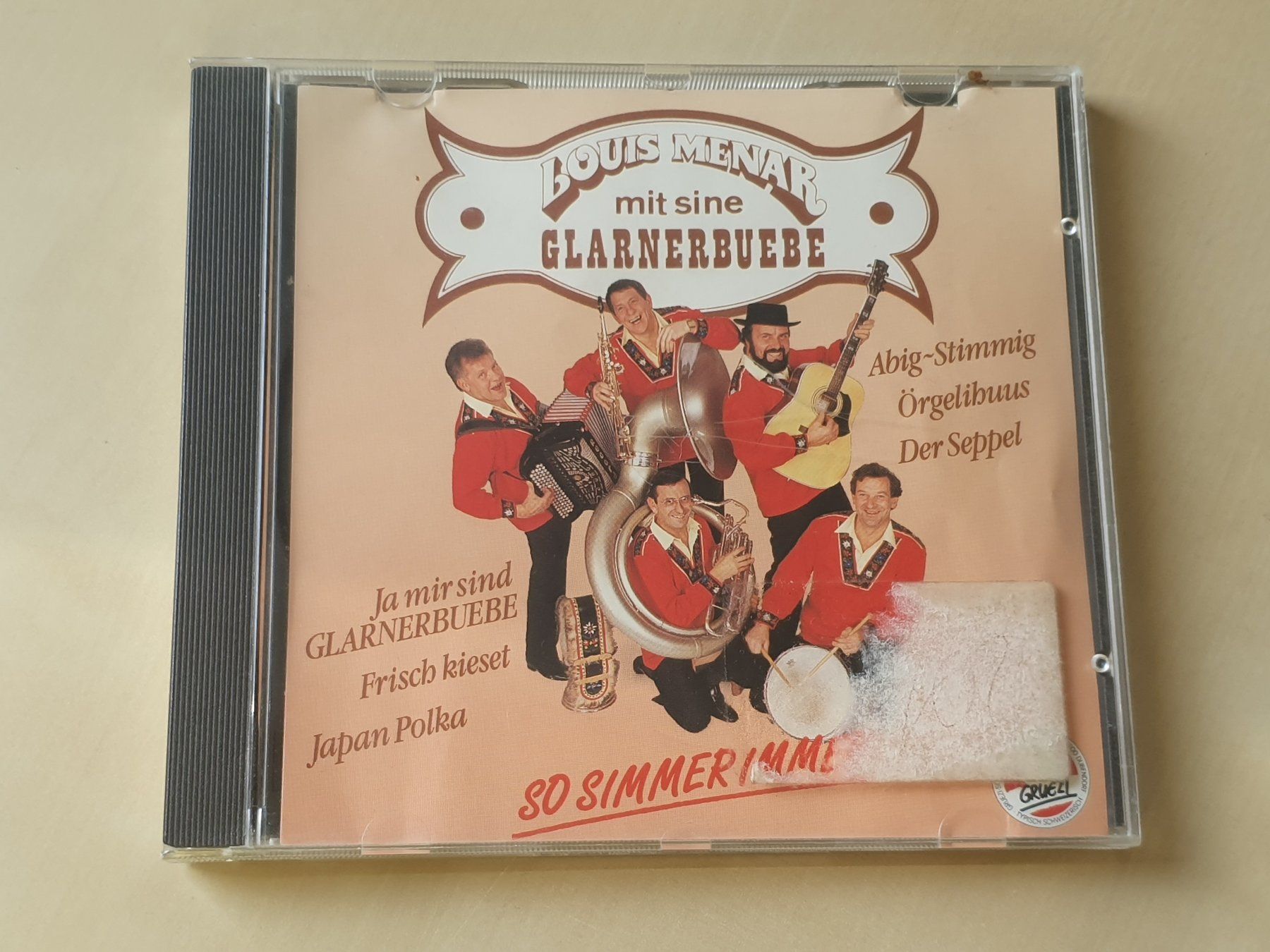 CDs: Louis Menar mit sine Glarnerbuebe So simmer immer – Gebraucht aus Stansstad von collectorsshop