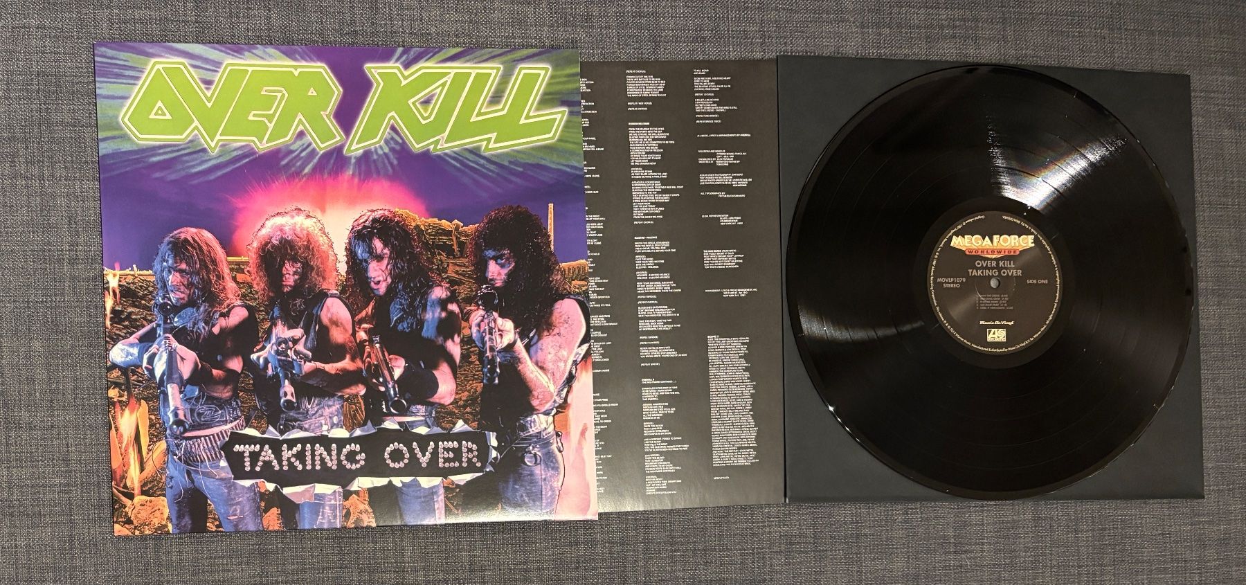 Overkill – Taking Over - THRASH METAL HEAVY METAL LP (Gebraucht) in Egg ...