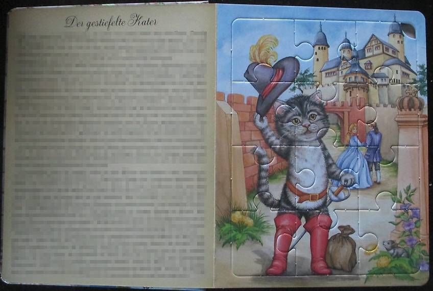 Puzzle: Kinderbuch/Puzzle Tiermärchen Puzzlebuch – Usato da Eggersriet venduto da pulse03 1
