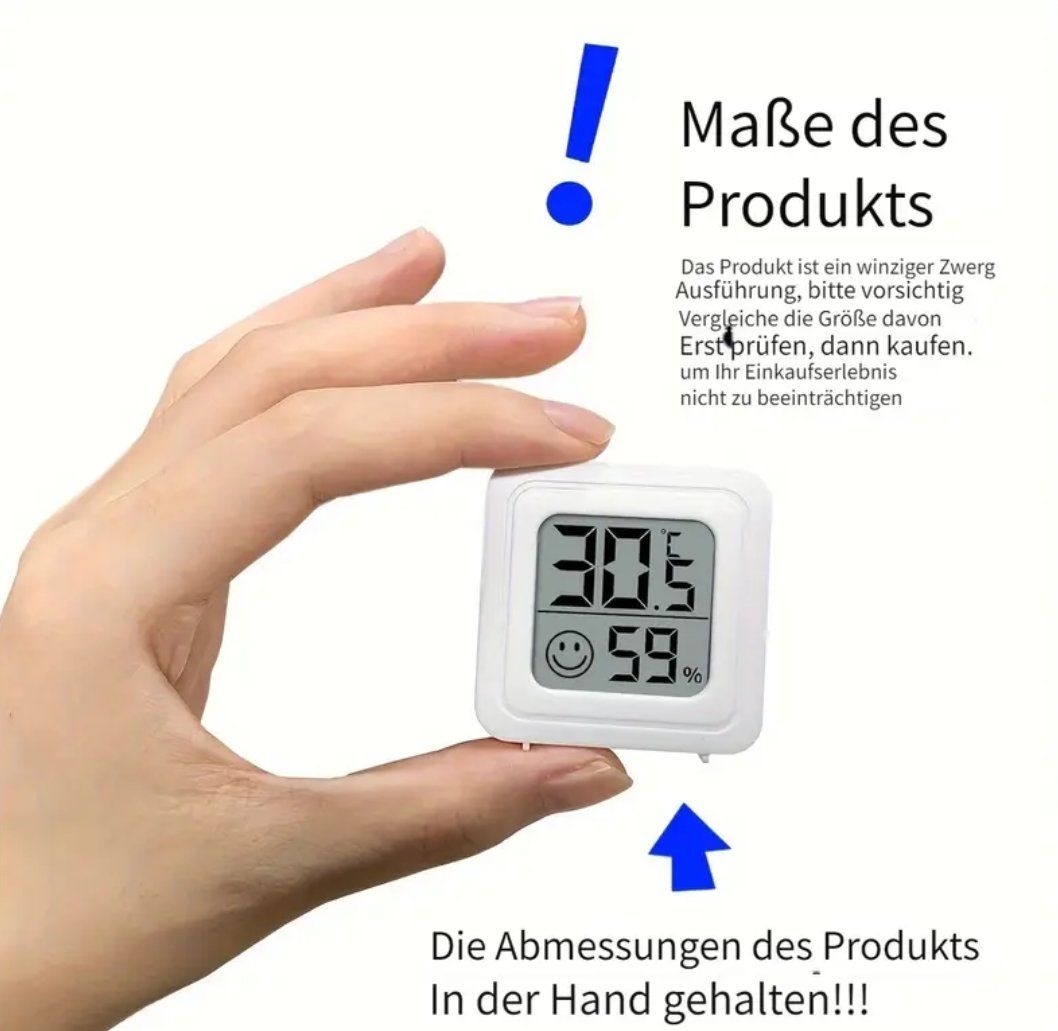Altro per la casa: Digitales Hygrometer-Thermometer, Innen- und Außen-LCD-A – Nuovo e nell'imballaggio originale da Jonen venduto da BMWE369 1