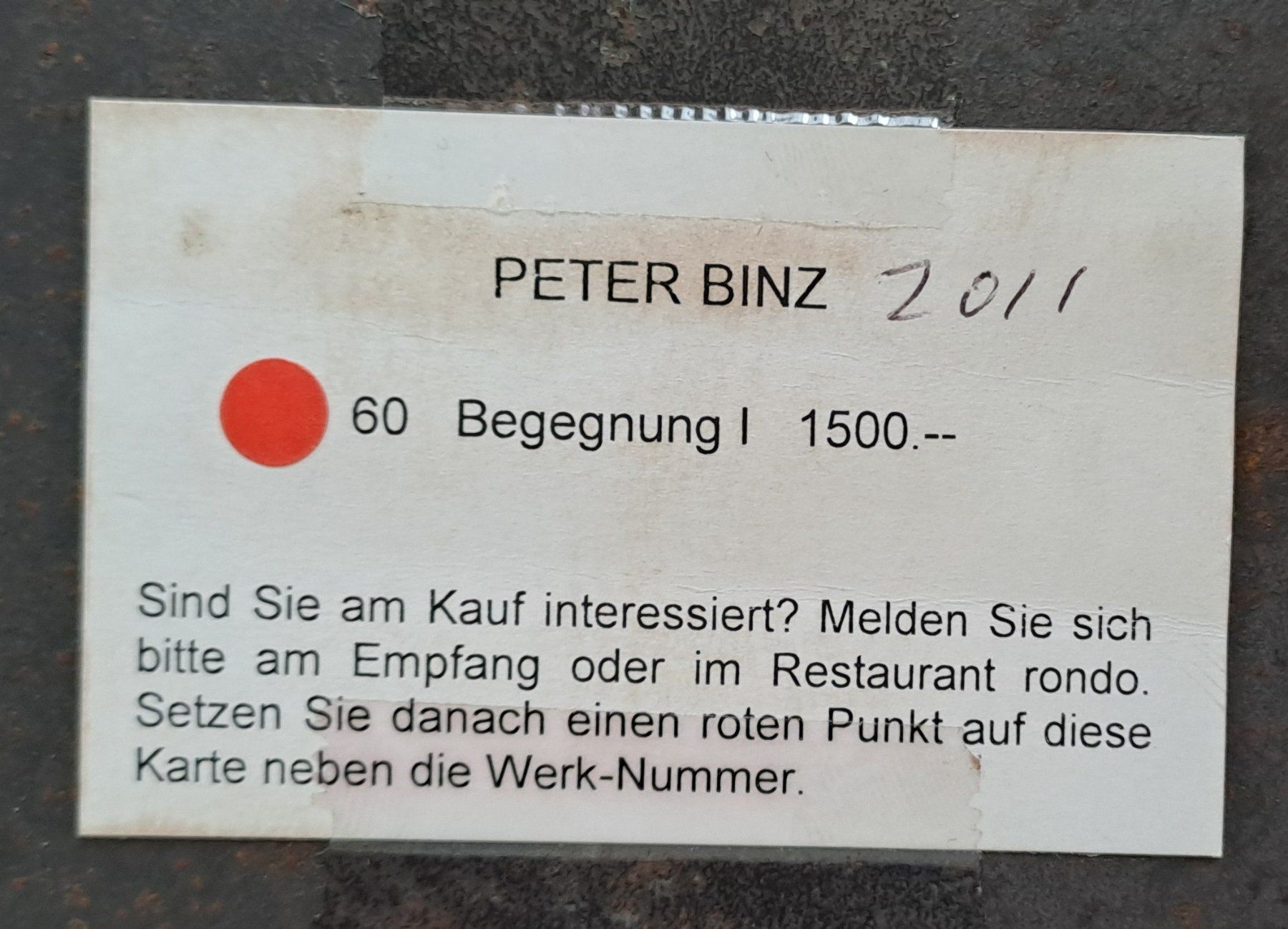 Sculture & Statue: Kunstobjekt "Begegnung" von Peter Binz – Usato da Wallisellen venduto da monbijoux009 5
