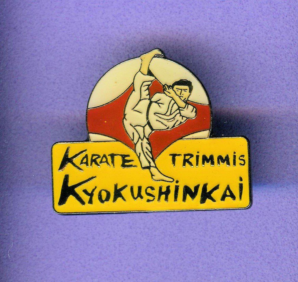 Plaketten & Abzeichen: KARATE  TRIMMIS  KYOKUSHINKAI – Gebraucht aus Winterthur von Sammleroase
