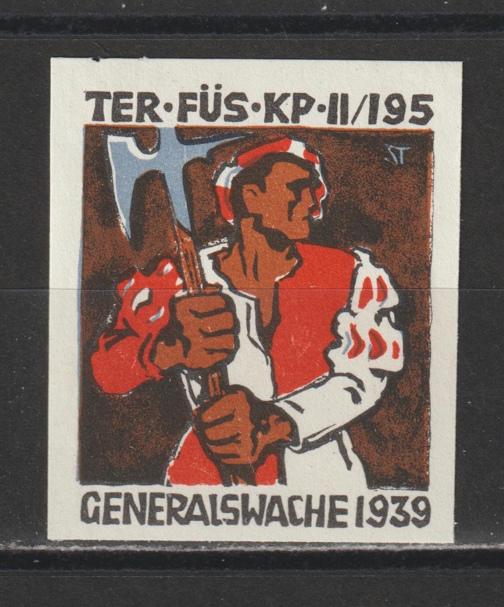 Tutti i francobolli: Territorial-Trp. Nr. 399b/2 * – Usato da Siebnen venduto da Fstaehli