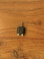 3,5 mm Klinke auf 2× Cinch (RCA) Adapter – Stereo Audio Adap