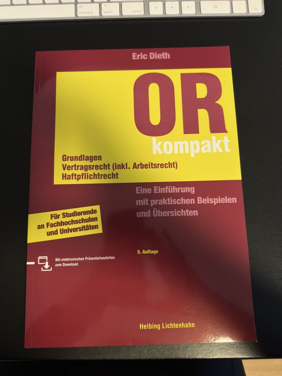 Libri: OR kompakt von Eric Dieth, 5. Auflage – Nuovo (secondo la descrizione) da Kriens venduto da moonlynx
