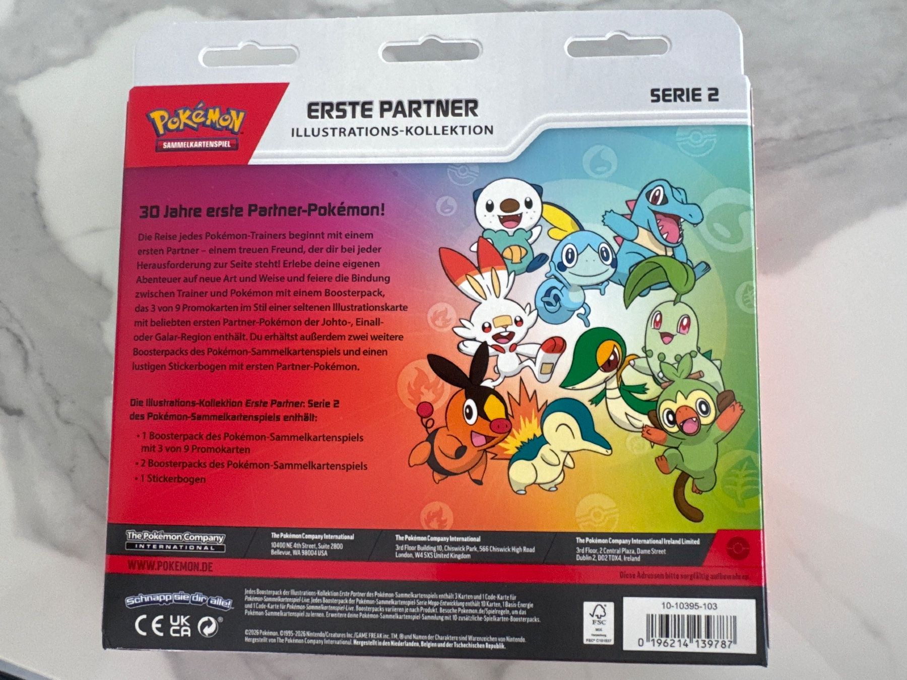 Pokémon Carte collezionabili: First Partner Series 2 - Deutsch illustrations-Kollektion – Nuovo (secondo la descrizione) da Wil SG venduto da Prof.Eich 1