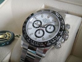 Rolex / Daytona Panda / Nahezu Fabrikneu