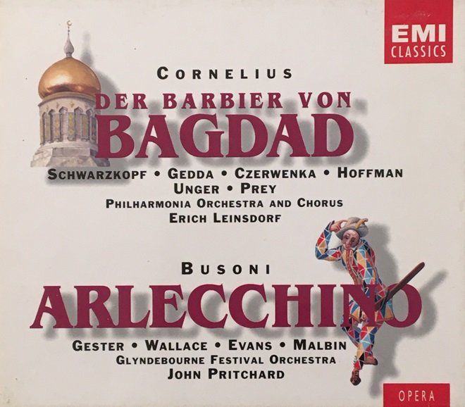 CD: Cornelius - Der Barbier von Bagdad / Busoni - Arlecchino – Usato da Grüningen venduto da azulblanco