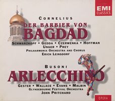 Cornelius - Der Barbier von Bagdad / Busoni - Arlecchino