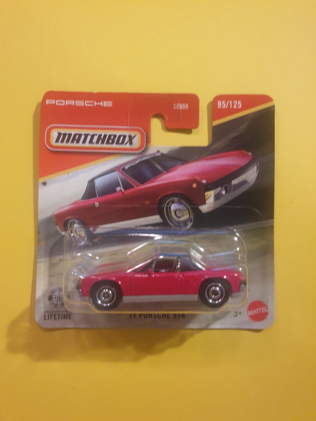 Matchbox Modellini d'auto: Matchbox '71 PORSCHE 914 – Nuovo e nell'imballaggio originale da Oftringen venduto da Rotor 1