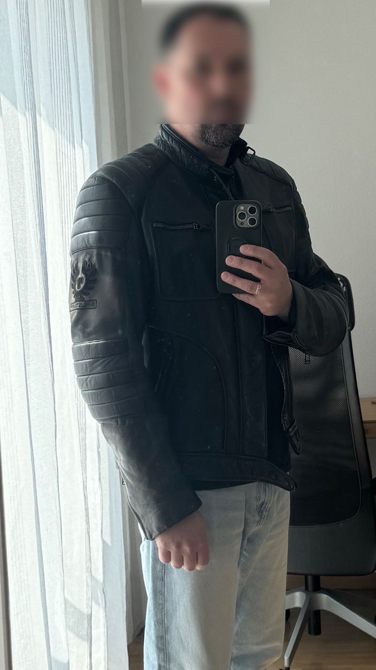 Belstaff Jacken: Belstaff Raleigh Motorcycle Leather Jacket – Gebraucht aus Binningen von mi-9 2