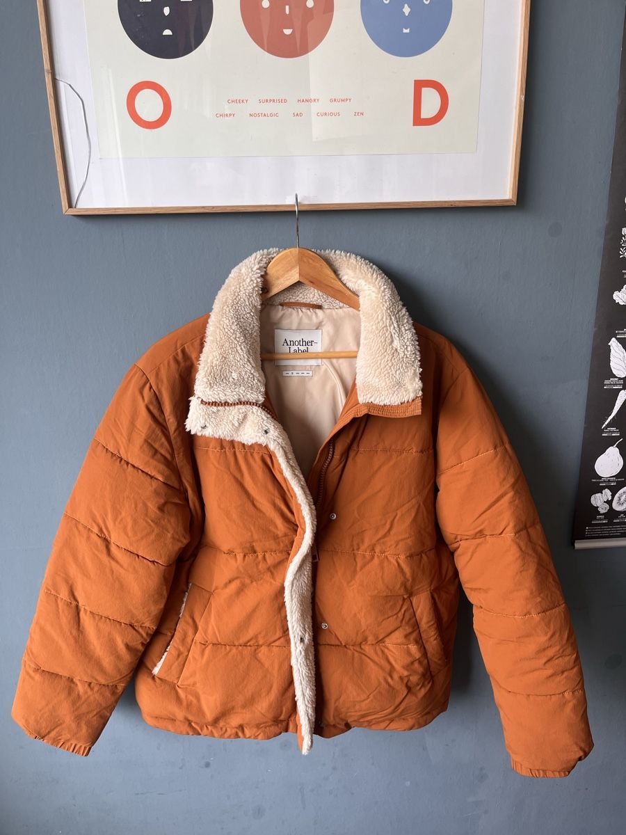 Vestes: Steppjacke Another-Label Orange-Braun – D'occasion à Winterthur par penguin11 1