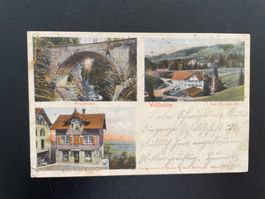 AK AR Wolfhalden, Bruggmühle, Bad Schönenbühl