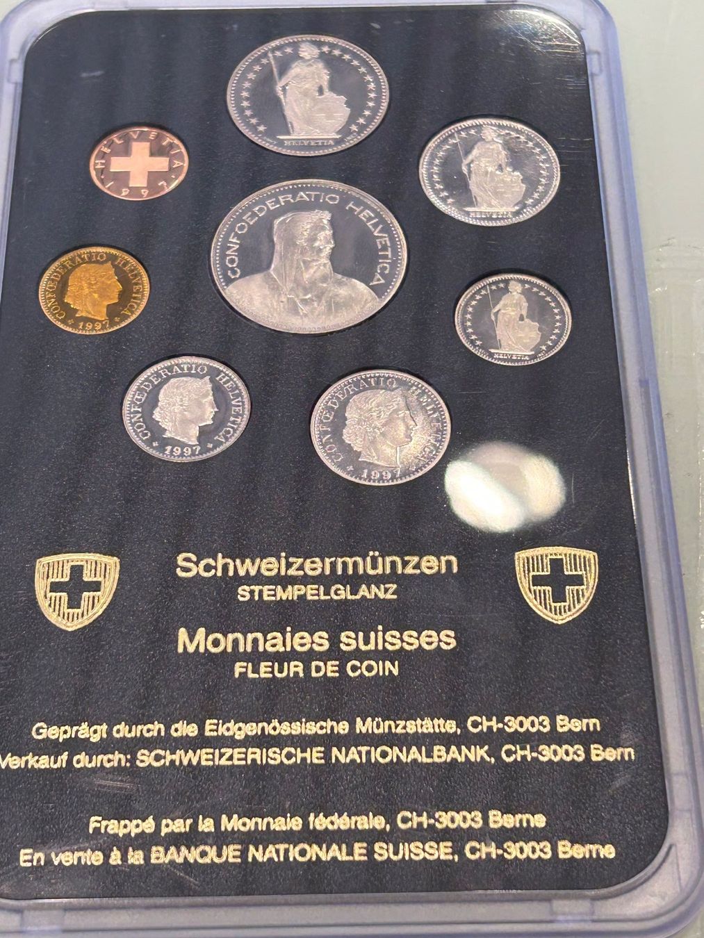 Tutti le monete: Münzsatz 1997 Stgl. – Usato da herisau venduto da hb_gold 1