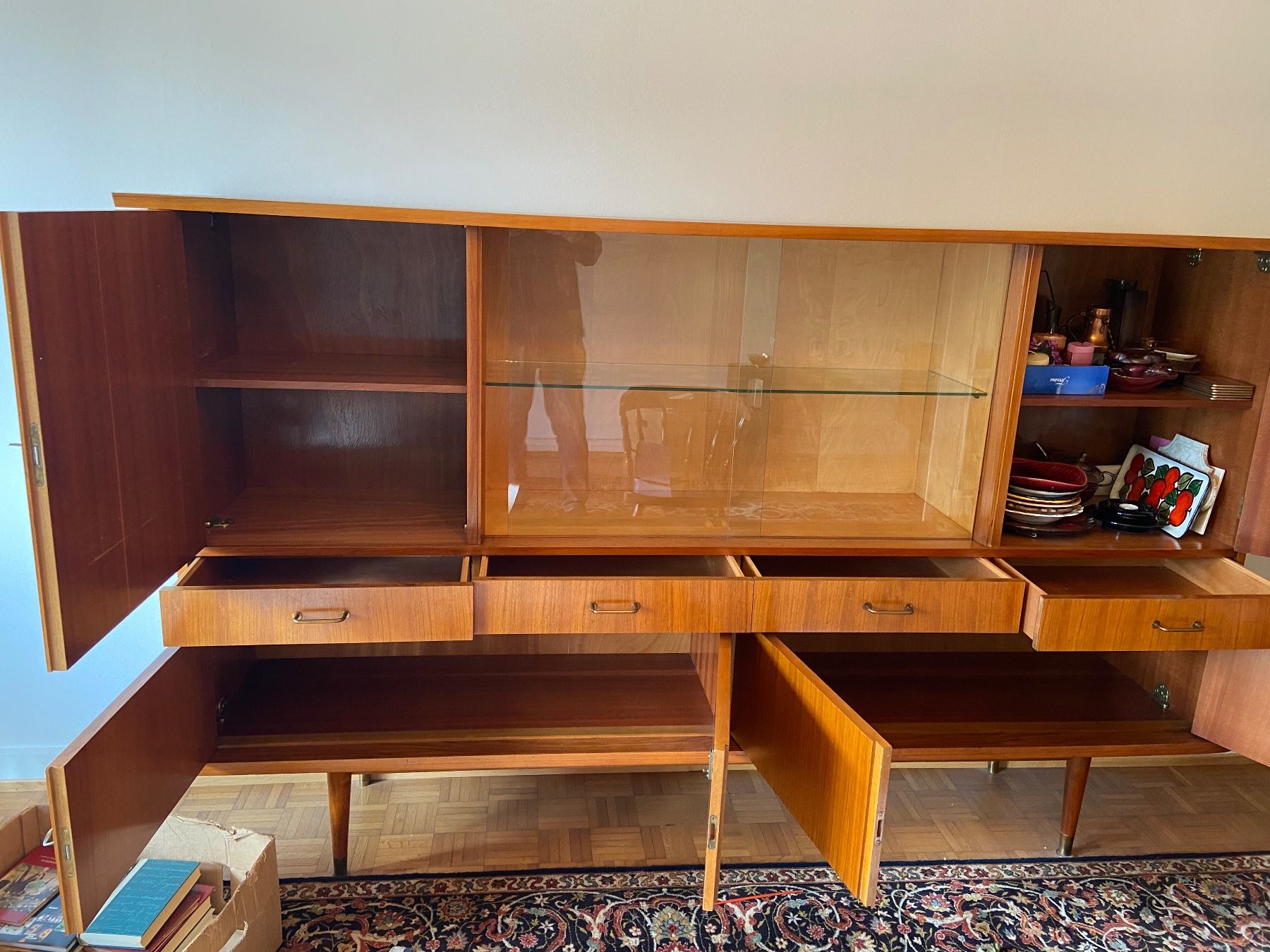 Vetrine: DESIGNKLASSIKER TEAK VITRINE – Usato da Dietikon venduto da brocki-eyra 7
