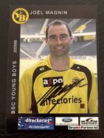 Signiertes Foto: Joël Magnin, YB Fussballstar