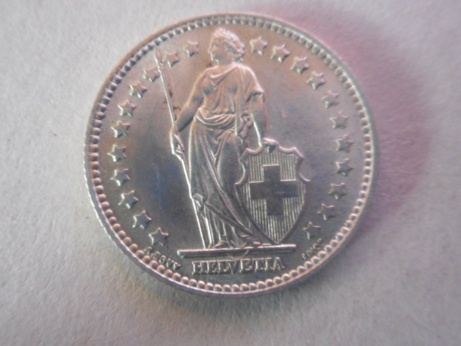 Tutti le monete: 1 Fr. 1939 silber  unz/stgl – Nuovo (secondo la descrizione) da Kriegstetten venduto da pizlad2010 3