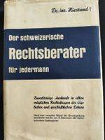 Schweizerischer Rechtsberater, Auflage 1958 – Zeitzeuge