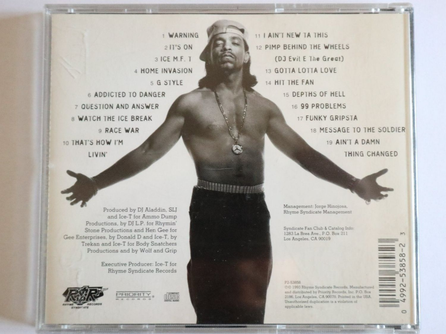 CD: CD Ice-T Home Invasion – Usato da Eschenbach SG venduto da Astalavista 1