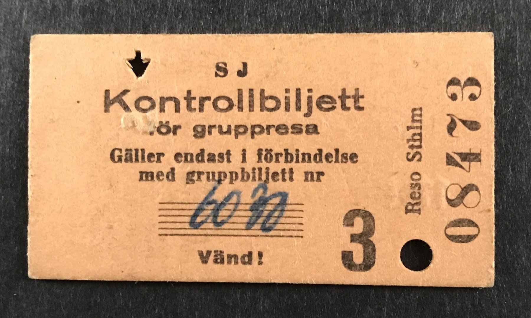 Billets: KARTON - BILLETT – D'occasion à Ostermundigen par crazy-horse-1840