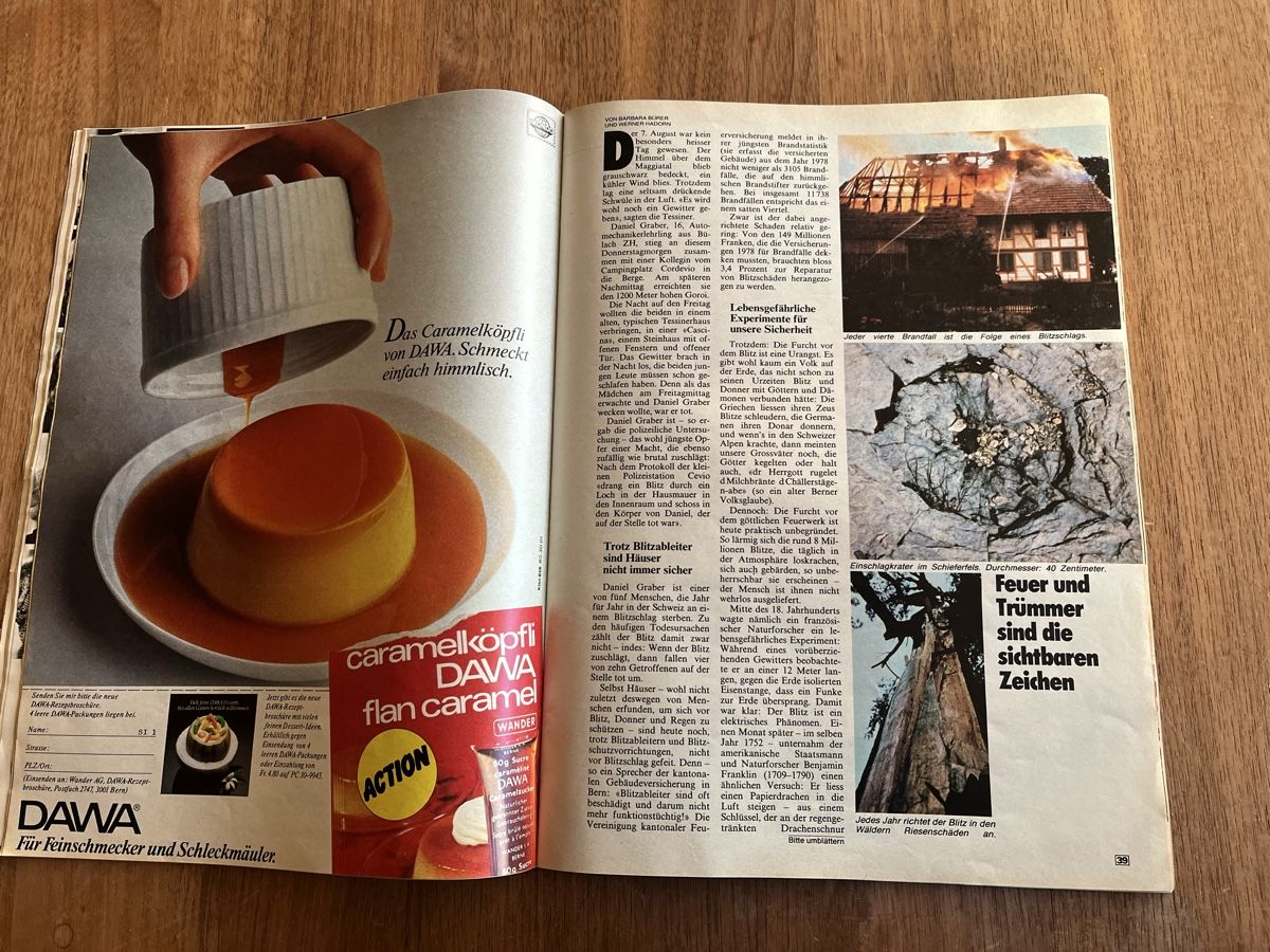 Riviste & Magazine: Schweizer Ilustrierte Nr. 38 vom 15.09.1980 – Usato da Aarberg venduto da Jakaro 6