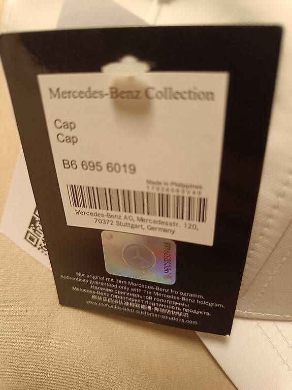 Autographes: Roger Federer Mercedes Cap handsigniert mit Etikette – Neuf avec emballage d'origine à Lotzwil par starway22 1