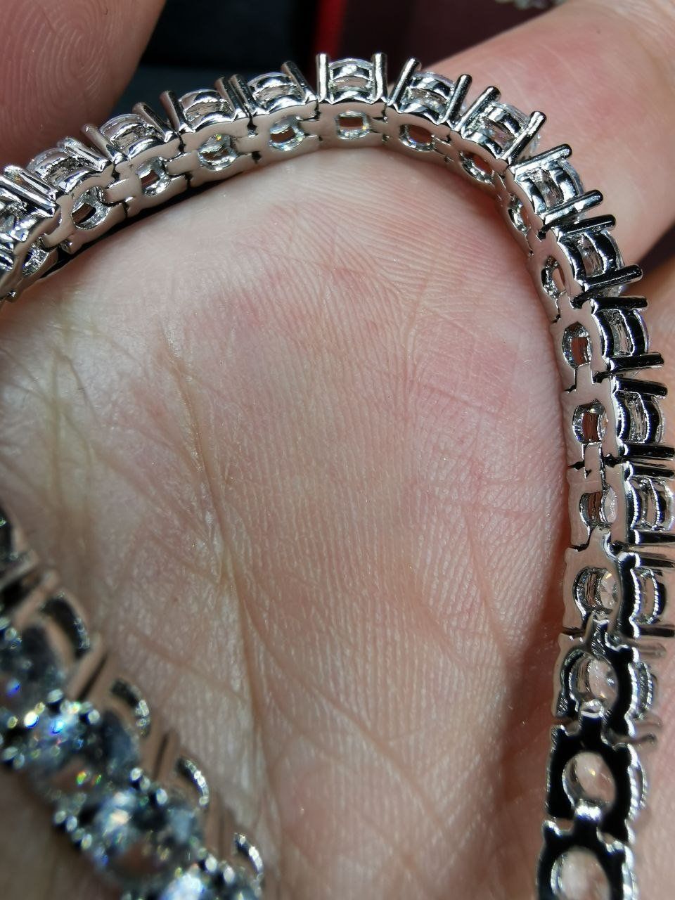 Bracciali & Braccialetti: Bracelet avec zircons – Nuovo e nell'imballaggio originale da Reconvilier venduto da Tsma67 3