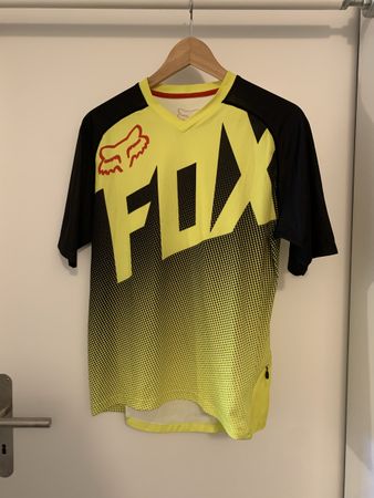 Fox MTB T-Shirt Grösse S/M leuchtgelb/schwarz