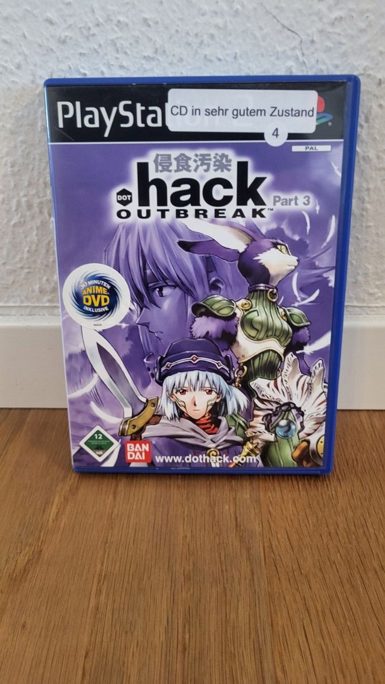 Sony Spiele: PS2 - .hack Part 3 Outbreak – Gebraucht aus Münsingen von DigitaleSpielecke