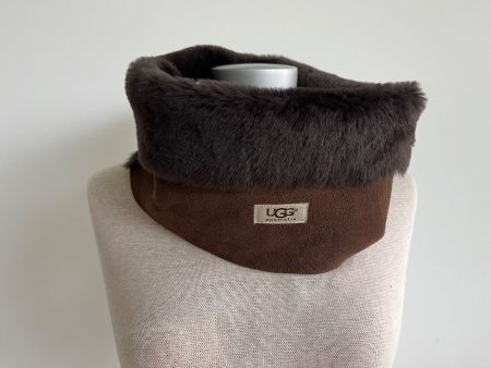 UGG Classic Snood Schal Lammfell dunkelbraun - NEU 125 $