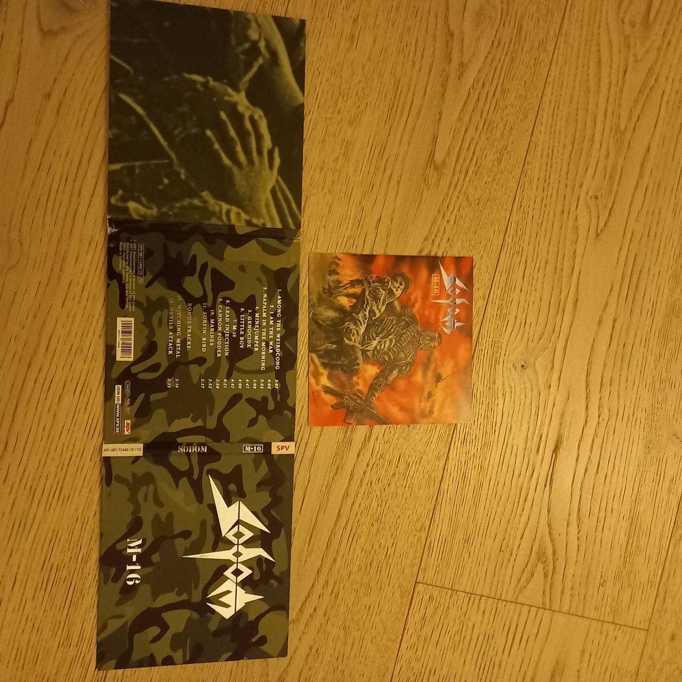 CD: Sodom- M16 (digi) – Usato da St-Cergue venduto da VeganWarrior