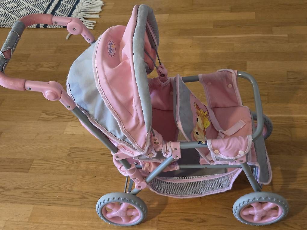Carrozzine per bambole: Puppenwagen Zwillingswagen 2 Sitz – Usato da Jonen venduto da yak_88xt 2