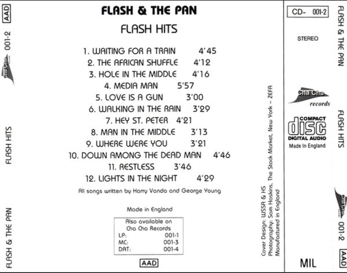 CD: Flash & The Pan – Flash Hits – Usato da Brunnen venduto da Barfly5 1
