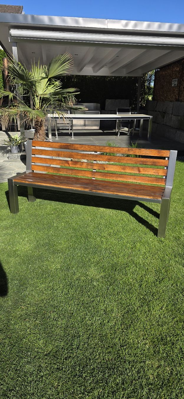 Panchine: Sitzbank Edelatahl – Usato da Rothrist venduto da Dnhp 1