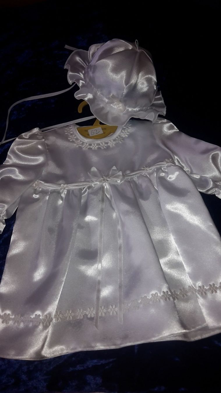 Vestiti & Gonne: Taufkleid/ Festkleif Gr 62 – Nuovo e nell'imballaggio originale da Schwarzenburg venduto da Flamingo07