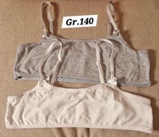 2er Pack Mädchen Bustiers Grösse 140, neuwertig