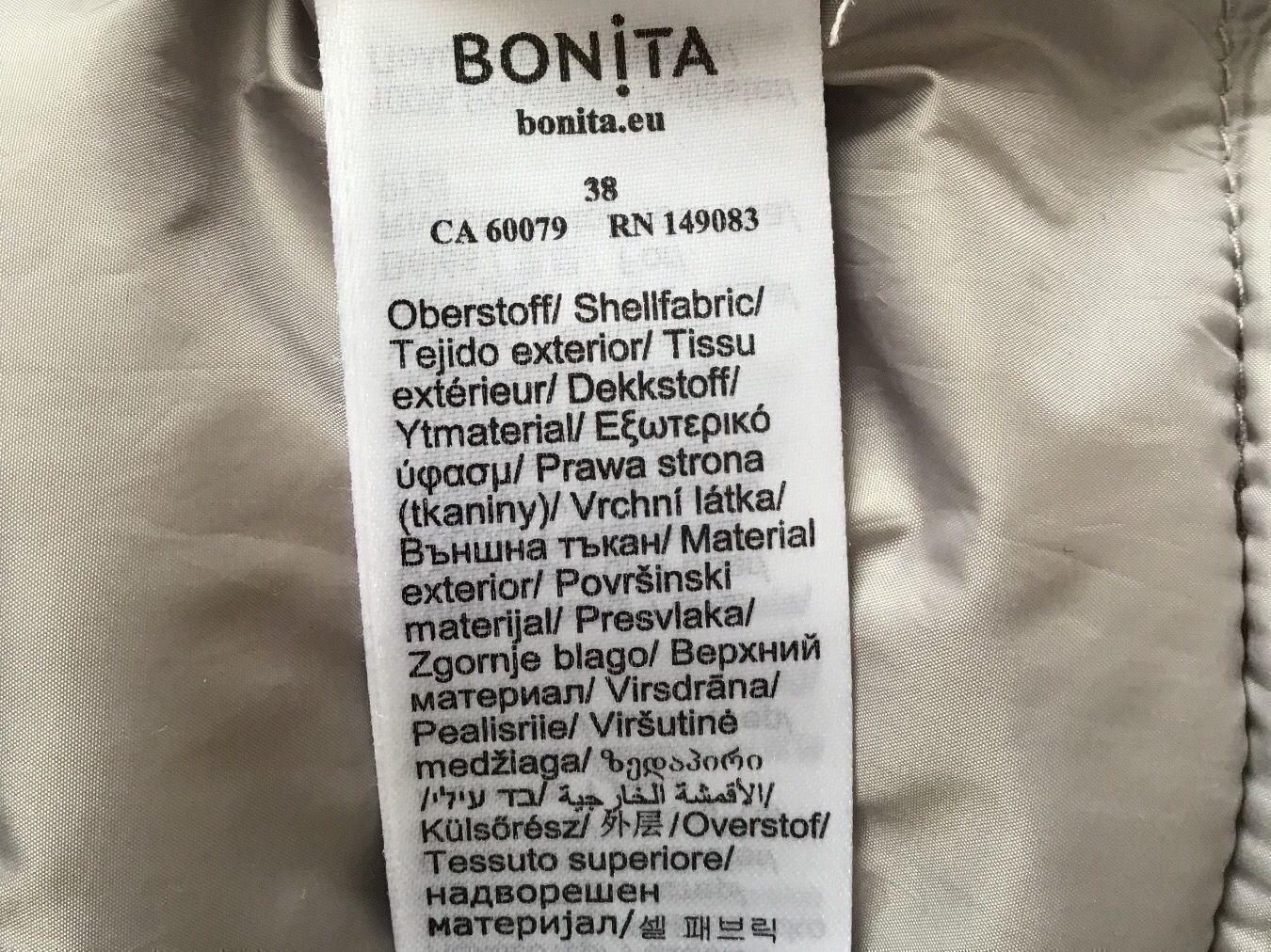 Bonita Jacken: BONITA wattierte Steppjacke Pythonprint Gr. 38/40 – Gebraucht aus Besazio von lionheart63 8