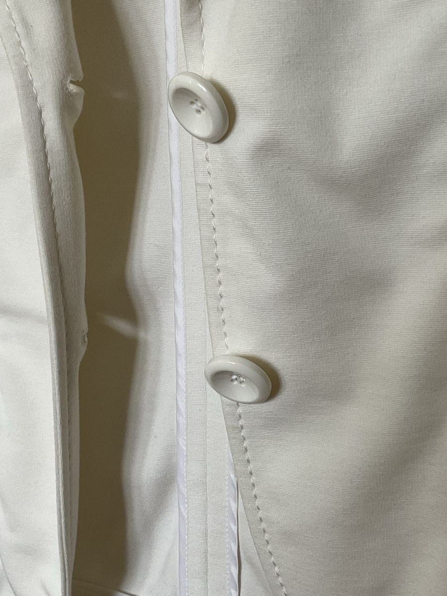Giacche: 2Akris Punto White Blazer Jacket - Perfect for Spring/Summer – Usato da St. Gallen venduto da accessoriella 2