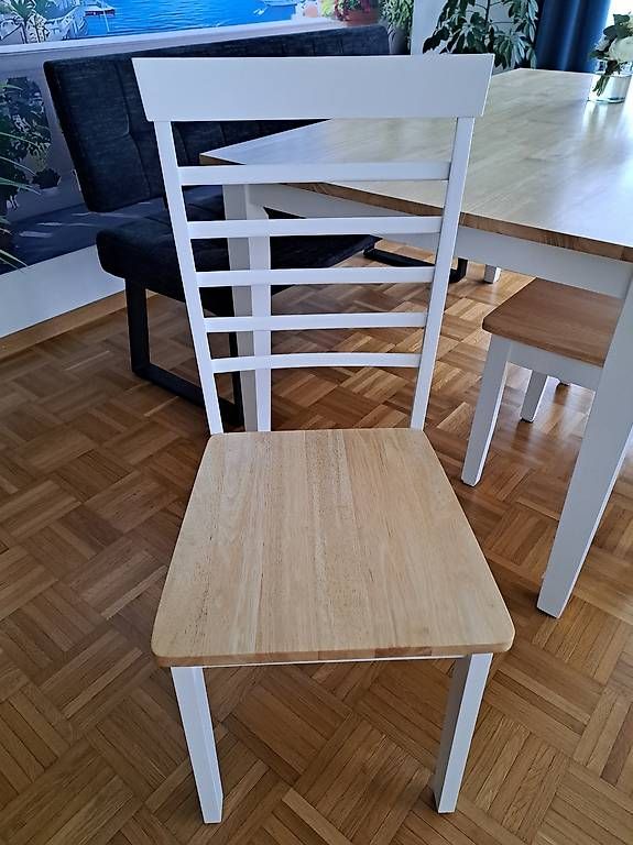 Set di tavolo e panche: Tisch mit 6 Stühlen & Sitzbank – Usato da Weinfelden venduto da Mausi2 1