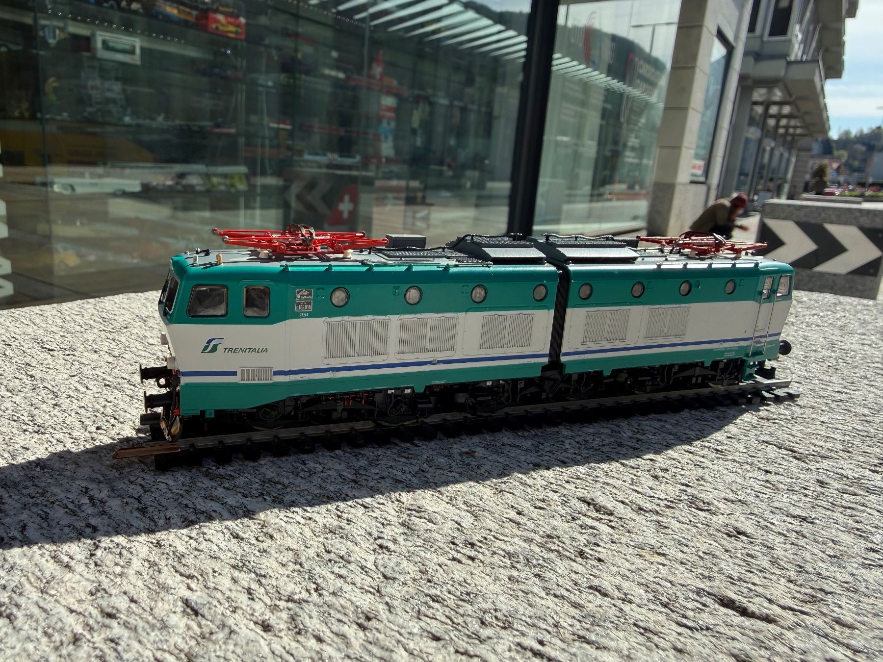 Roco Modelleisenbahnen: Roco H0 DC FS e656 018 Elok Italia – Gebraucht aus Chiasso von Carrara-Modellismo