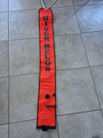 Parachute de palier plongée rouge avec sacoche comme neuf