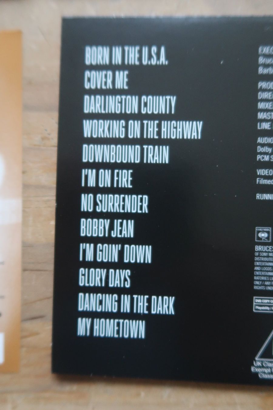 CD: BRUCE SPRINGSTEEN - HIGH HOPES - CD + BONUS DVD – Usato da Basel venduto da Patiscat 5