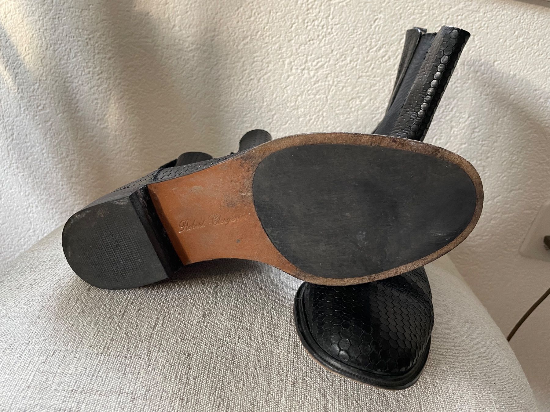 Scarpe da donna: Leder Stiefeletten 39 1/2 – Usato da Schaffhausen venduto da marakesch41 4