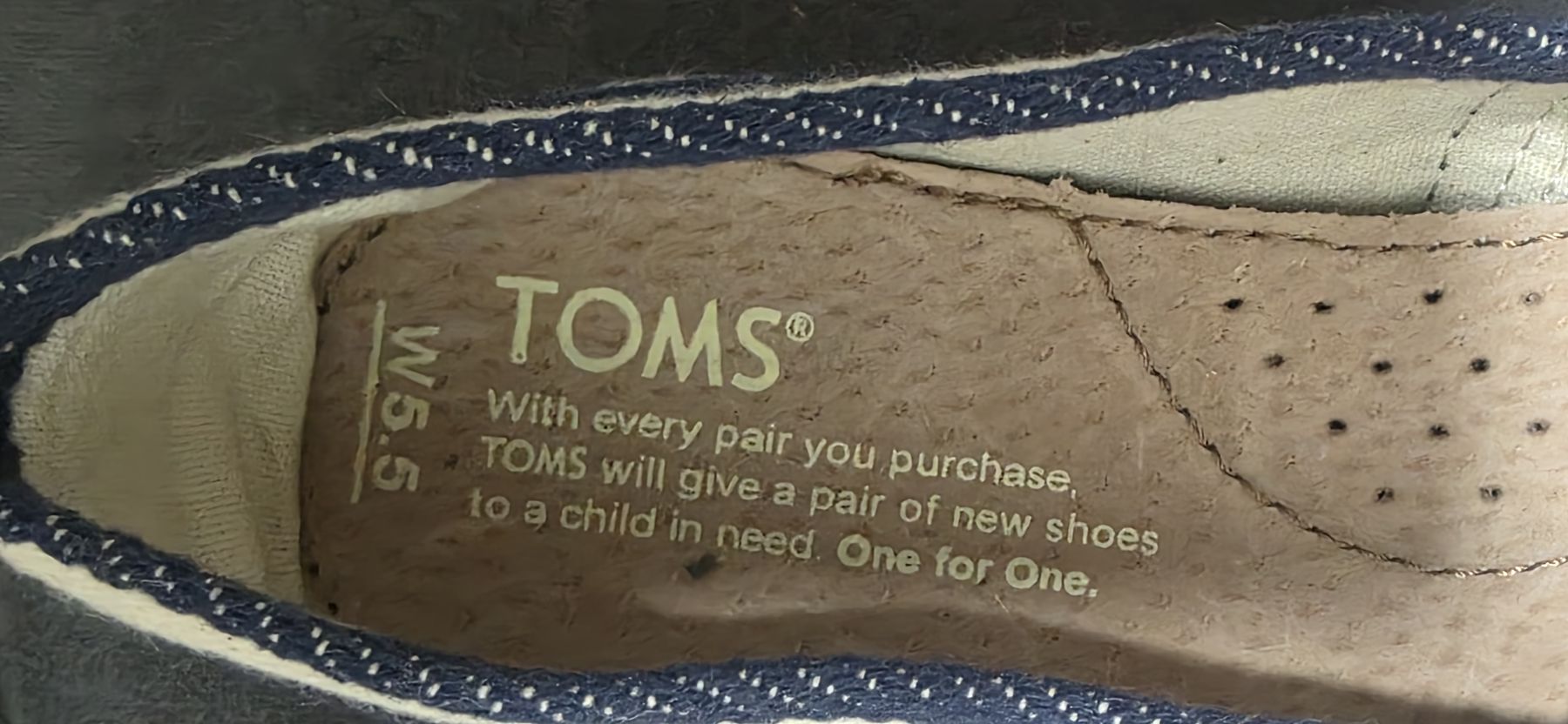 Scarpe da donna: TOMS gestreifte Canvas Slip-Ons - Neu – Nuovo e nell'imballaggio originale da Stallikon venduto da tim079 4