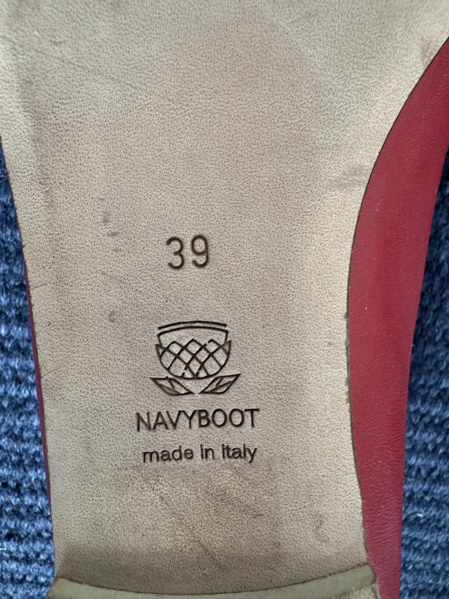 Navyboot Scarpe da donna: Damenschuhe Navyboot Grösse 38 - rot – Usato da Hirzel venduto da Marmar88 4
