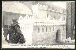 La Chaux-de-Fonds, Concours de constructions de neige