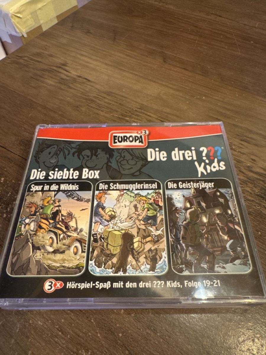 CD: Die drei Fragezeichen Kids,die siebte Box – Usato da Grossaffoltern venduto da sherry73