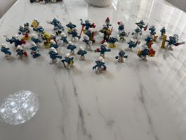 Vintage  Schlümpfe Schtroumpfs Sammlung Made in GER