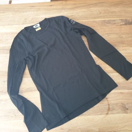 Thermo Icebreaker Merino Long Shirt, Gr. S, Damen, schwarz